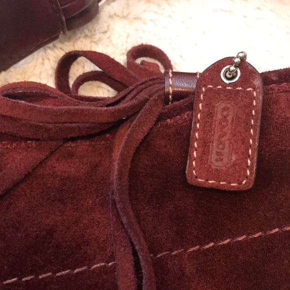 Coach suede hobo - Picture 2 of 5